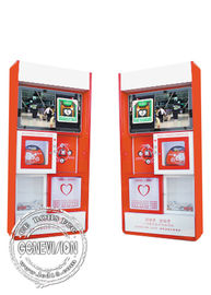 Signage de Digital de kiosque de coffret d'étalage d'affichage à cristaux liquides avec Wifi, station cardiaque de la publicité de premiers secours de secours d'AED
