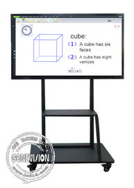 Tableau blanc futé IR du lieu de réunion de Shool 86 d'écran tactile interactif électronique de pouce 3840*2160 4K