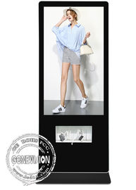 La publicité d'intérieur de Signage de WIFI Digital d'affichage de 55 pouces avec la station de chargeur de téléphone portable