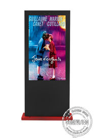 Affichage extérieur imperméable de kiosque de Signage de Digital de couleur rouge verre anti-éblouissant de l'AR de 55 pouces