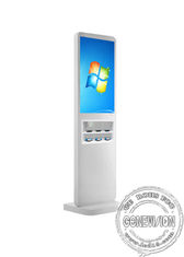 PC Digitalfloor tenant la station de charge sans fil de Signage de Digital 32&quot; kiosque d'écran tactile de WIFI