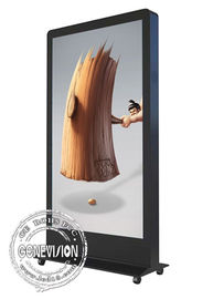 Écran tactile d'Android 6,0 en dehors de Signage de Digital kiosque de la publicité d'affichage à cristaux liquides de caméra de reconnaissance des visages de 65 pouces