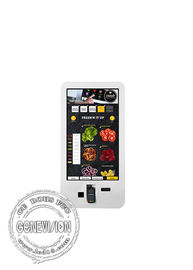 32 machine intelligente de paiement d'affichage à cristaux liquides de restaurant du kiosque Win10 de paiement de service d'individu de pouce
