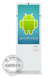 Signage sans fil de Digital d'écran tactile nano de film Android 7,1 avec l'imprimante de reçu de microphone de caméra
