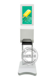 Kiosque automatique de Sanitiser de main de Signage de Digital de kiosque de support de plancher de joint de main d'Android de 21,5 pouces avec la capacité 3000ML