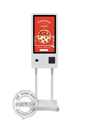 24 kiosques de service d'individu de restaurant de pouce avec NFC de Scanner d'imprimante de billet