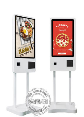24 kiosques de service d'individu de restaurant de pouce avec NFC de Scanner d'imprimante de billet