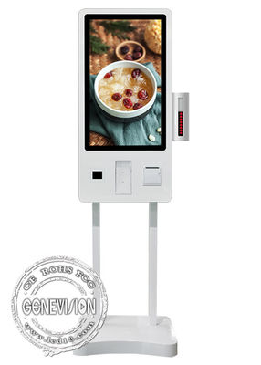 32&quot; kiosque capacitif de service d'individu d'aliments de préparation rapide d'écran tactile avec l'appel Pager System