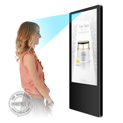 Affichage d'annonce d'affichage à cristaux liquides de reconnaissance des visages du bâti AI du mur 400CD/M2 pour l'ascenseur