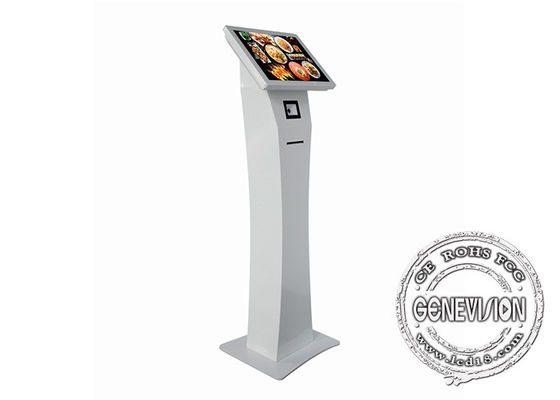 kiosque capacitif de paiement d'individu d'écran tactile de 15in avec le scanner de QR
