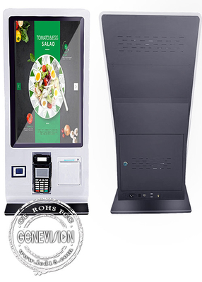 24 kiosques de bureau d'écran tactile de paiement de service d'individu de WiFi de pouce soutenant la carte de crédit de NFC