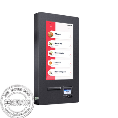 Écran tactile Ip65 fixé au mur de kiosque de paiement de service d'individu