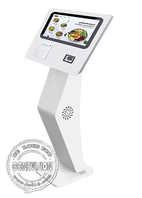 15,6 » kiosques montables de service de QR Code Reader Self d'imprimante de mur avec le PC tout dans un