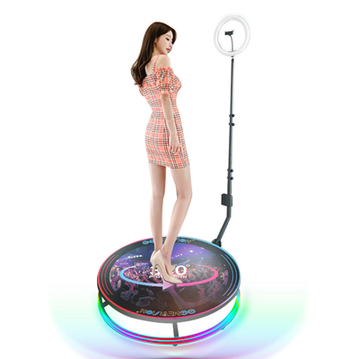Cabine de Selfie de photo utilisée pour la partie ou le Live Show Rotate 360 degrés