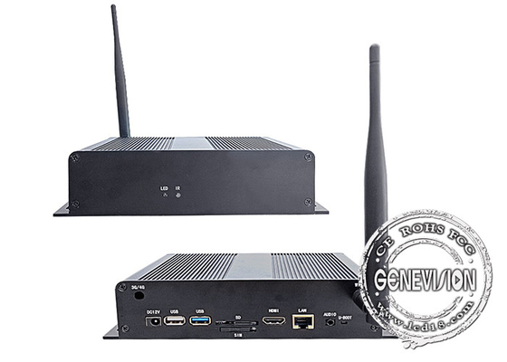 Boîte 11,0 d'Android Wifi UI 4K Media Player avec de la mémoire de l'unité centrale de traitement 4G RAM 64G de CMS RK3568