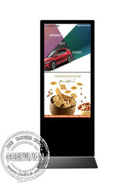 Écran tactile 55 totem d'Android 7,1 Media Player de Signage de Wifi Digital de kiosque d'affichage à cristaux liquides de pouce avec 4G