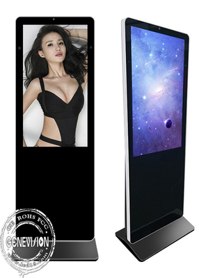 Win10 kiosque interactif d'intérieur d'écran tactile de pouce 4K UHD de 43 pouces avec l'appareil-photo de HD