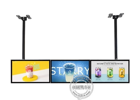 32 bâti de plafond de panneaux de menu d'affichage à cristaux liquides Digital de 55 pouces ou accrochant pour l'affichage