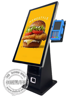 15.6 pouces 1080P 400nits Écran tactile capacitif Kiosque de paiement en libre-service sur table Apple VAS