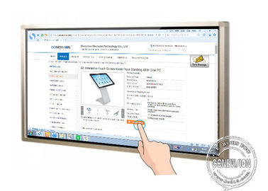 Tableau blanc infrarouge d'écran tactile de Wifi de contact de VGA DVI