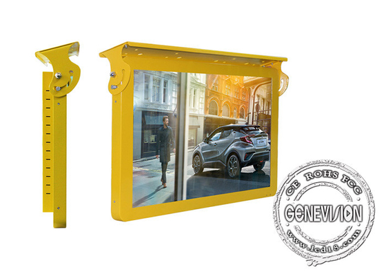 21Signalisation numérique à plafond de 5 pouces avec système Android, lecteur de publicité LCD Wifi