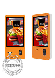 Restaurant kiosque 3G 4G 5G de service d'individu de 32 pouces/machine de paiement d'affichage à cristaux liquides magasin de nourriture