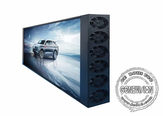 Module de machine de publicité LCD imperméable au mur HD avec refroidissement à température réglée