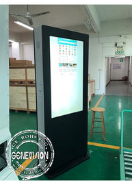 Moniteur de publicité anti-éblouissant de kiosque d'écran tactile de Signage d'affichage à cristaux liquides Digital de contrôle de température avec l'entrée de HDMI