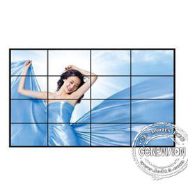Mur de vidéo interactive d'affichage à cristaux liquides de 55 pouces avec des affichages de Signage de l'encadrement 3.5MM Digital pour le centre commercial
