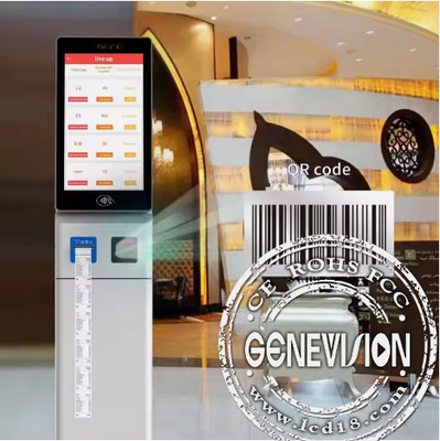 32 pouces écran tactile de bureau terminal en libre-service commander machine de paiement kiosque pour restaurant