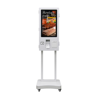 24 pouces Android 11 Centre commercial de restauration rapide Self-service commander kiosque écran tactile stationnement