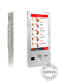 Lecteur de cartes de machine de position de kiosque de contrôle d'individu d'écran tactile d'affichage à cristaux liquides de 32 pouces Terminal System