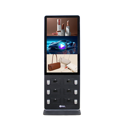 49 pouces tout en un distributeur automatique téléphone intelligent chargeur de kiosque avec mot de passe