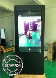 Signage extérieur interactif imperméable de Digital, panneau routier de capteur d'intense luminosité à C.A. avec la caméra