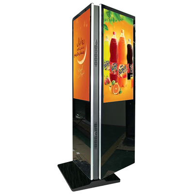 Kiosque d'écran tactile à double face 43 