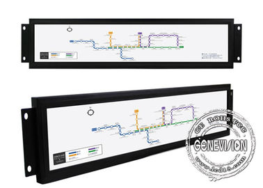 affichage de barre étiré par autobus d'intense luminosité d'Android de train de cadre ouvert d'affichage d'affichage à cristaux liquides de Wifi de 28 pouces