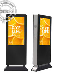 49 de pouce de la publicité plein HD Signage électronique extérieur d'affichage à cristaux liquides de l'écran tactile avec la caméra de reconnaissance des visages