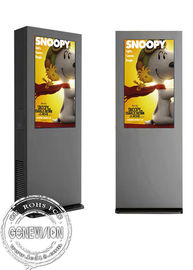 Affichages extérieurs de Signage de Digital d'intense luminosité joueur de la publicité de climatisation de 46 pouces