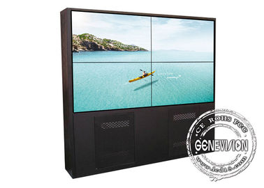 de l'affichage d'affichage à cristaux liquides de bâti de mur de la guirlande 4K 2 * 2 position du plancher 55inch