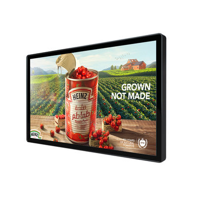 Affichage LCD à paroi super mince de 43 pouces avec logiciel CMS gratuit