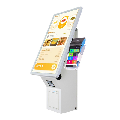 21.5'' Automatisé sans argent liquide Écran tactile Autoservices Machine de paiement Bureau et monture murale