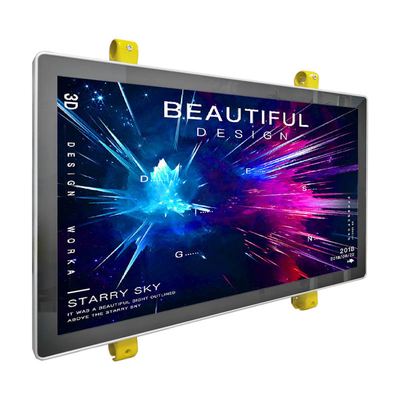 32 pouces 4G LTE 12V bus vertical à l'épreuve du vandalisme signalisation numérique pour véhicule de transport public