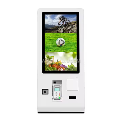 Scanner de passeport de 24 pouces Kiosque de libre-service de l' hôtel