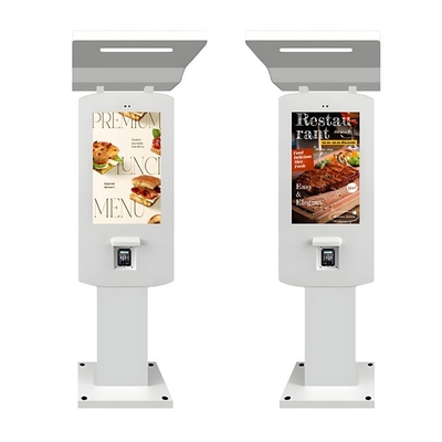 Résistant à l'eau IP65 Nouveau design Lecteur de commande en libre-service Machine de paiement extérieure Signalisation de commande rapide avec système Windows Android