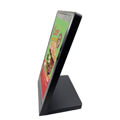L forme 15,6 pouces Super Slim LCD écran tactile Kiosque Table publicitaire affichage Pour le commerce de détail