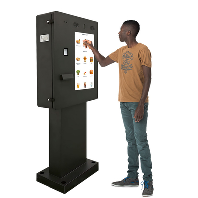 Caméra Microphone Borne de paiement libre-service extérieure