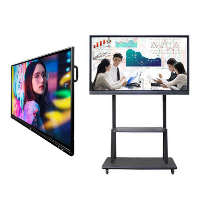 Tableau blanc tactile intelligent tout-en-un avec écran anti-reflet de 110