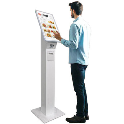 15Écran tactile de 6 à 27 pouces Kiosque de libre-service avec imprimante QR Code Scanner Appareil POS