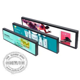 Luminosité étiré long par écran d'affichage vidéo d'intérieur d'affichage à cristaux liquides de Signage de Digital intense 19,7 pouces