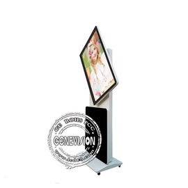 Joueur de la publicité de totem de Signage de Digital d'écran tactile de la rotation IR d'affichage à cristaux liquides 65